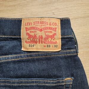 Levi's 514 Dark Blue Straight Men's Jeans